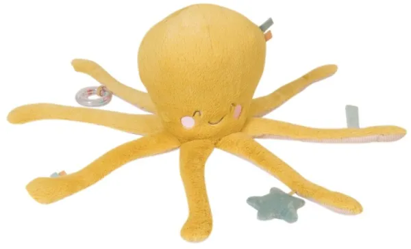 Ocean Life stor Multi-aktivitets plysch - Mustard