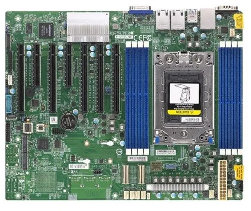 Supermicro H12SSL-NT Moderkort - AMD SP3-sockel - DDR4 RAM - ATX