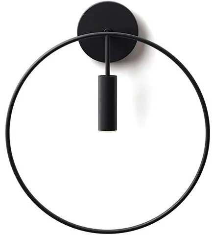 Estiluz Revolta Vägglampa Svart